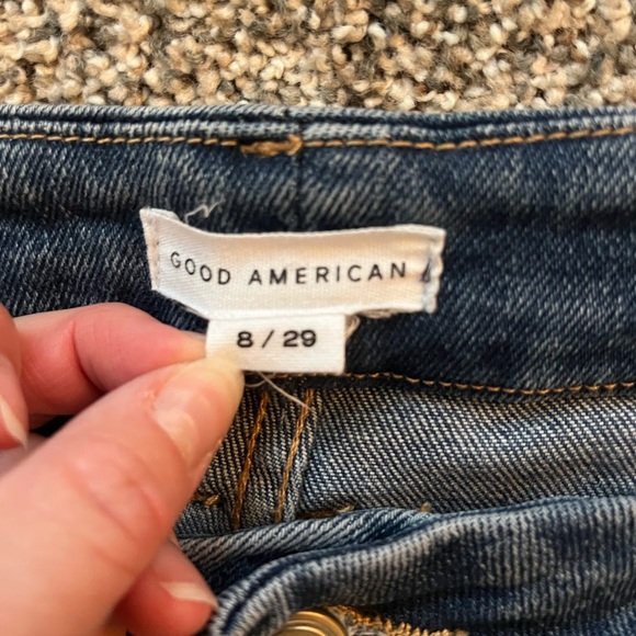 Good American 8/29 frayed hem - Picture 3 of 5
